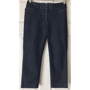 Women’s Capri Stretch Denim Pant from EXPRESS Sz 4